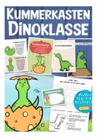 Vorschau - Arbeitsblätter - Kummerkasten Dinoklasse - Deckblatt