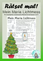 Vorschau - Arbeitsblätter - Rätsel mal! Mein Maria Lichtmess (Klassen 3 und 4) - Deckblatt