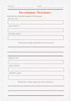 Vista previa - Tarjetas / Manipulativos - Fem frases - página 3