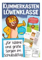 Vorschau - Fördermaterial/Inklusion - Löwenklasse Kummerkasten, Sorgenpost - Deckblatt