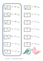 Vista previa - Unidades / Secuencias / Situaciones de Aprendizaje - - hasta 7 (De la descomposición de números a la sustracción hasta el 7) - página 3