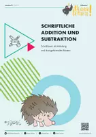 Vorschau - Arbeitsblätter - Hilfsschablonen schriftlich Rechnen - Deckblatt