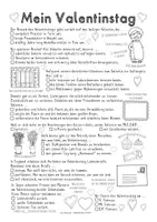 Vorschau - Arbeitsblätter - Rätsel mal! Mein Valentinstag (Klassen 3 und 4) - Seite 1