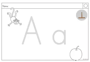 Vorschau - Arbeitsblätter - Schreiblehrgang Druckschrift: Stempel (Buchstabenweg) - Seite 3