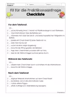Vorschau - Arbeitsblätter - Praktikumsplatzsuche - Telefonanfrage - Seite 3
