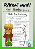 Vorschau - Arbeitsblätter - Rätsel mal! Mein Barbaratag (Klassen 3 und 4) - Deckblatt