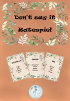 Vorschau - Arbeitsblätter - Don't say it - Ratespiel - Deckblatt