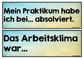 Vorschau - Arbeitsblätter - Reflexion nach dem Praktikum - Seite 2