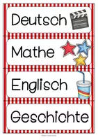 Vorschau - Anderer Materialtyp - Stundenplan Filmthema - Klassenraumgestaltung - Seite 2