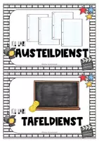 Vorschau - Bildkarten - Klassendienste Filmthema (Klassenraumgestaltung) - Seite 3