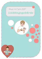Vorschau - Fördermaterial/Inklusion - Lieblingsgebärde - Ritualien Fach DGS - Deckblatt