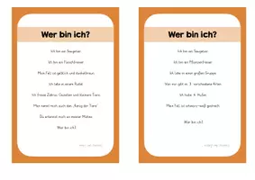 Vorschau - Stationenlernen - Kartenspiel Wildtiere - Wer bin ich? - Seite 3