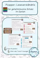 Vorschau - Spiele - Pop it | Leseverständnis | Lesemotivation - Deckblatt