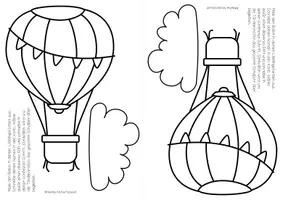 Vorschau - Bildkarten - Heißluftballon-Klassenzimmer: Türdekoration - Seite 2
