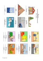 Vorschau - Arbeitsblätter - Picture Dictionary "Rooms" - Bilderwörterbuch - Seite 3