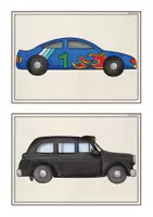 Vorschau - Bildkarten - Bild- und Wortkarten "Transport" - Seite 2