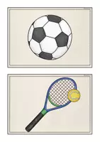 Vorschau - Bildkarten - Bild- und Wortkarten "Hobbies & Sports" - Seite 3
