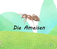 Vorschau - Fördermaterial/Inklusion - Die Ameisen - der Lebenszyklus - Deckblatt