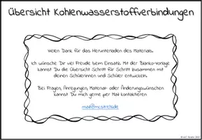Vorschau - Arbeitsblätter - Übersicht Kohlenwasserstoffe - Seite 3