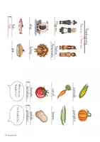 Vorschau - Arbeitsblätter - Picture Dictionary "Thanksgiving" - Bilderwörterbuch - Seite 3