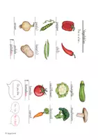 Vorschau - Arbeitsblätter - Picture Dictionary "Vegetables" - Bilderwörterbuch - Seite 3