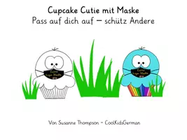 Vorschau - Mal- und Bastelvorlagen - Cupcake Cuties - Seite 1
