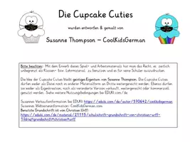 Vorschau - Mal- und Bastelvorlagen - Cupcake Cuties - Seite 3