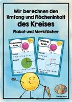 Vorschau - Merkblätter - Kreis - Umfang und Flächeninhalt - Deckblatt