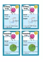 Vorschau - Merkblätter - Kreis - Umfang und Flächeninhalt - Seite 3
