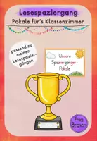Vorschau - Bildkarten - Lesespaziergang: Pokale für's Klassenzimmer - Deckblatt