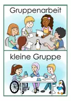 Vorschau - Präsentationen/Tafelbilder - Pinguinklasse Sozialformen Tafelmaterial - Seite 1