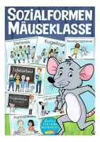 Vorschau - Präsentationen/Tafelbilder - Mäuseklasse Sozialformen Tafeltransparenz - Deckblatt