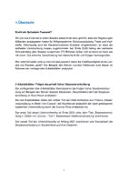 Vorschau - Stundenentwürfe - Staatsverschuldung in Zeiten von Corona: Kreditwürdigkeit, Folgen dauerhaft hoher Staatsverschuldung und Verschuldung in Europa - Seite 1