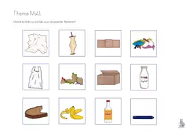 Vorschau - Arbeitsblätter - Arbeitsblätter Müll 2 Klasse Mülltrennung Altpapier Klimamaterial - Seite 3