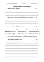 Vorschau - Arbeitsblätter - Leistungskontrolle - Der deutsche Sozialstaat - Deckblatt