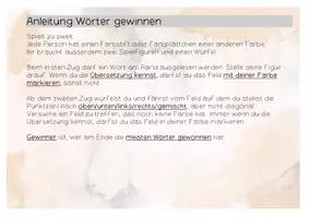 Vorschau - Spiele - Wörter gewinnen Dis Donc 6 unité 1 - Seite 1