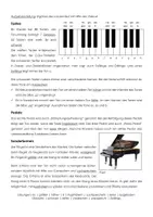 Vorschau - Arbeitsblätter - Arbeitsblatt "Das Klavier" mit Erklärvideo, Lösungen und Onlineübungen - Seite 1