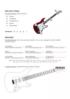 Vorschau - Arbeitsblätter - Arbeitsblatt "Die elektrische Gitarre" mit Erklärvideo und Onlineübungen - Seite 1