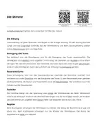 Vorschau - Arbeitsblätter - Arbeitsblatt "Die Stimme" mit Erklärvideo, Lösungen und Onlineübungen - Seite 3