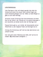 Vorschau - Unterrichtsreihen - Religiöse Feste im Jahreskreis - Einführung+Reflexion - Seite 1