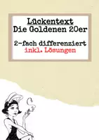 Vorschau - Arbeitsblätter - Mini-Paket "Goldene 20er" - Geschichte und Lückentext - Seite 1
