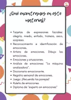 Vista previa - Hojas de trabajo - Experto en emociones @conpdept - página 1