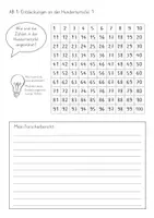 Vorschau - Stundenentwürfe - Forscherheft Hundertertafel - Komplette Unterrichtsreihe - Seite 3