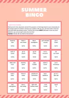 Vorschau - Spiele - Simple past Bingo summer holidays - Seite 3