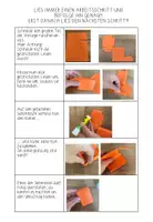 Vorschau - Mal- und Bastelvorlagen - Kleine Schultaschen/Schulranzen falten - mit Schritt für Schritt-Anleitung - Seite 1