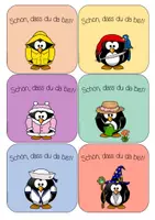Vorschau - Bildkarten - Willkommen zurück - Kärtchen - Schön, dass du da bist - Seite 1