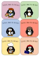 Vorschau - Bildkarten - Willkommen zurück - Kärtchen - Schön, dass du da bist - Seite 3