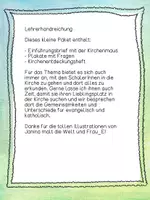 Vorschau - Arbeitsblätter - Kirche - entdecken mit der Kirchenmaus in Religion - Seite 1