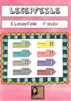 Vorschau - Fördermaterial/Inklusion - Lesepfeil Panda - Deckblatt