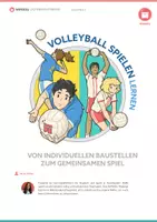 Vorschau - Merkblätter - Volleyball spielen lernen! Das Gesamtpaket: 32 Übungen und Technikkarten Pritschen, Baggern, Aufschlag und Angriff - Seite 1